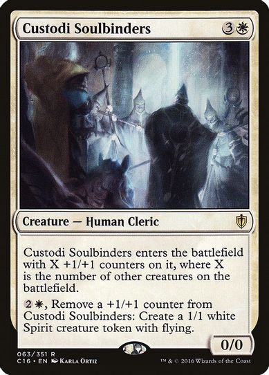 Custodi Soulbinders (63) [Commander 2016]