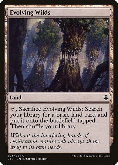 Evolving Wilds (294) [Commander 2016]