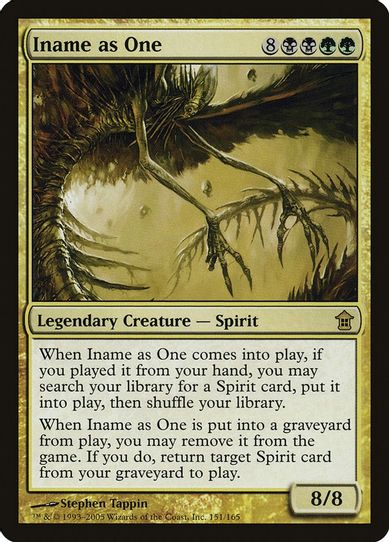 Iname as One (151) [Saviors of Kamigawa]