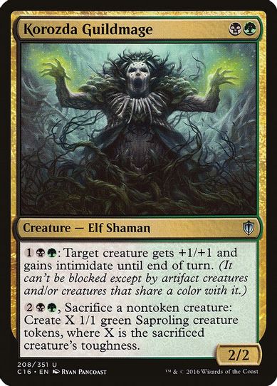 Korozda Guildmage (208) [Commander 2016]