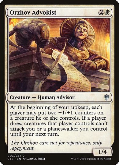 Orzhov Advokist (3) [Commander 2016]