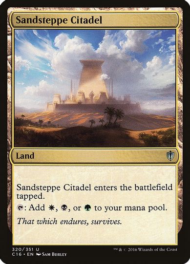 Sandsteppe Citadel (320) [Commander 2016]