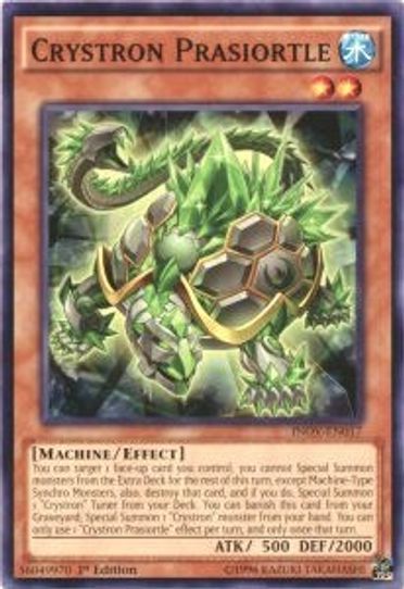 Crystron Prasiortle (INOV-EN017) [Invasion: Vengeance]