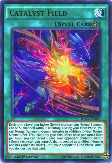 Catalyst Field (INOV-EN059) [Invasion: Vengeance]