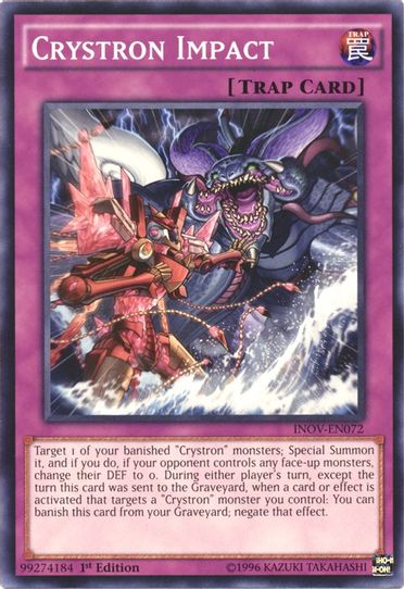 Crystron Impact (INOV-EN072) [Invasion: Vengeance]