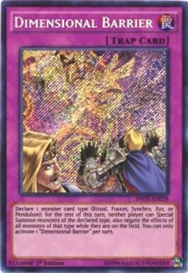 Dimensional Barrier (INOV-EN078) [Invasion: Vengeance]