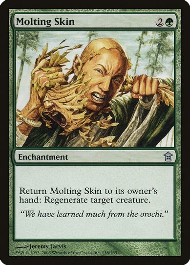 Molting Skin (138) [Saviors of Kamigawa]