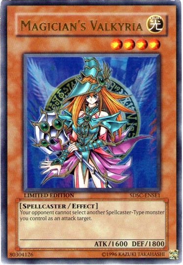 Magician's Valkyria (SDSC-ENSE1) [Structure Deck: Spellcaster's Command]
