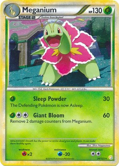 Meganium 26/123 (Cosmos Holo) [Deck Exclusives]