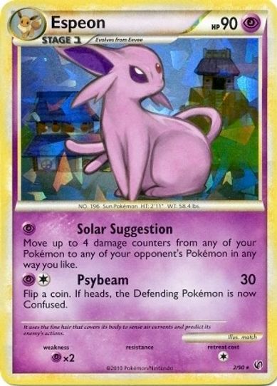 Espeon (HGSS Undaunted Cracked Ice Holo) (2/203) [Deck Exclusives]