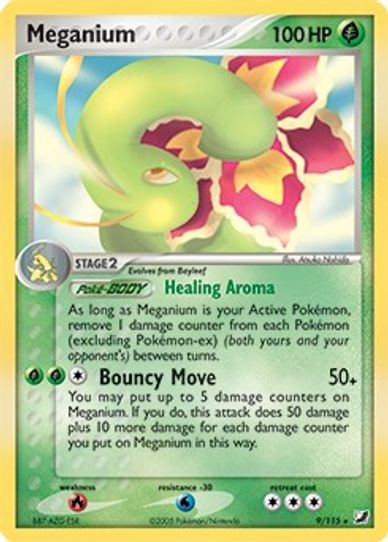 Meganium (EX Unseen Forces) (9/203) [Deck Exclusives]