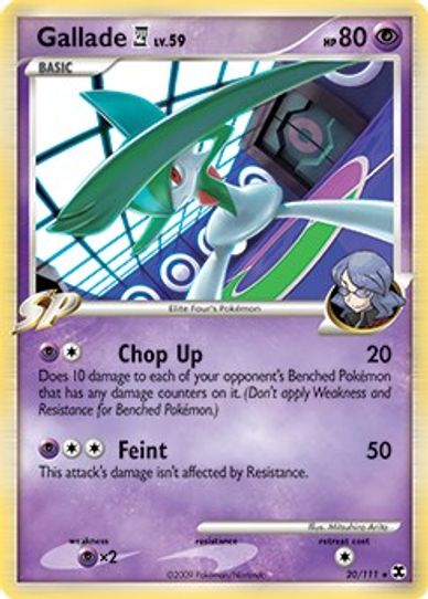 Gallade E4 (DPPt Rising Rivals) (20/203) [Deck Exclusives]