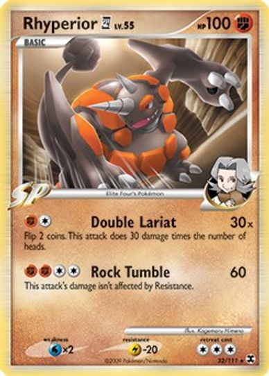 Rhyperior E4 (DPPt Rising Rivals) (32/203) [Deck Exclusives]