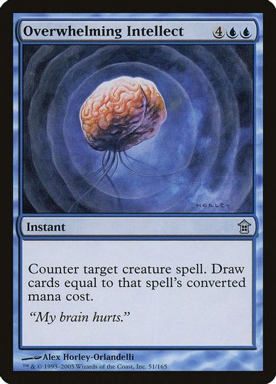 Overwhelming Intellect (51) [Saviors of Kamigawa]