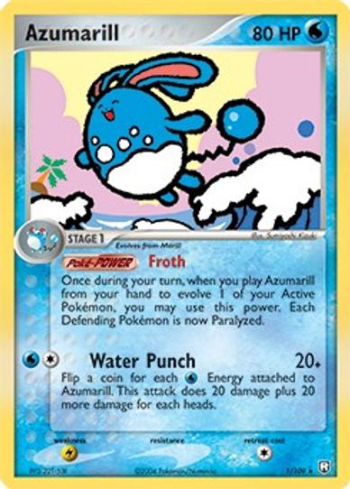 Azumarill (EX Team Rocket Returns) (1/203) [Deck Exclusives]