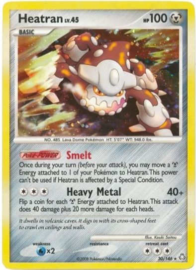 Heatran (DP Legends Awakened) (30/203) [Deck Exclusives]