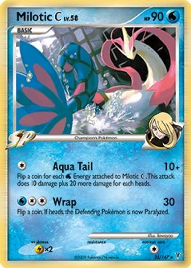 Milotic C (DPPt Supreme Victors) (35/203) [Deck Exclusives]