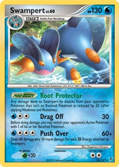 Swampert (DPPt Supreme Victors) (12/203) [Deck Exclusives]