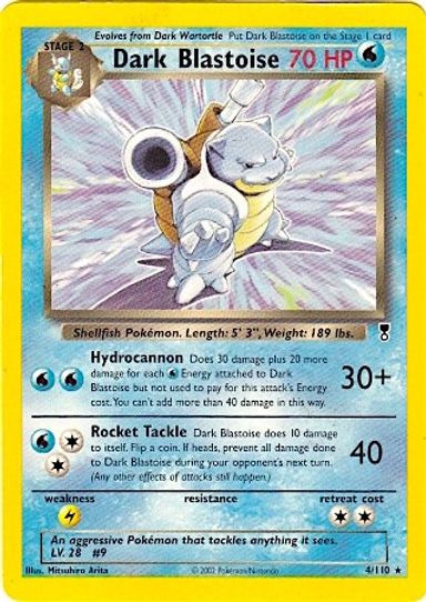 Dark Blastoise (WotC Legendary Collection) (4/203) [Deck Exclusives]