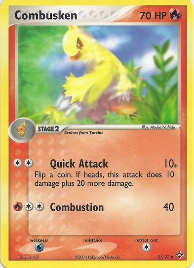 Combusken (25/108) [EX: Battle Stadium]