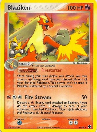 Blaziken (3/108) [EX: Battle Stadium]
