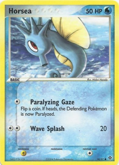 Horsea (58/108) [EX: Battle Stadium]