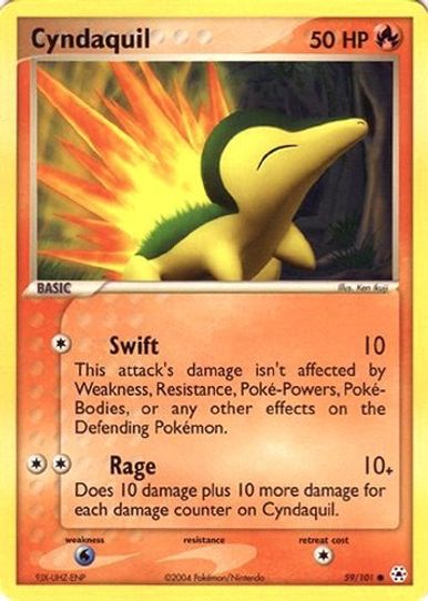 Cyndaquil (59/108) [EX: Battle Stadium]