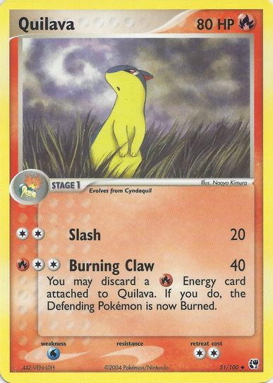 Quilava (51/108) [EX: Battle Stadium]