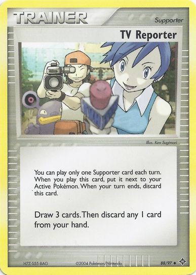TV Reporter (88/108) [EX: Battle Stadium]