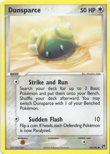 Dunsparce (60/108) [EX: Battle Stadium]