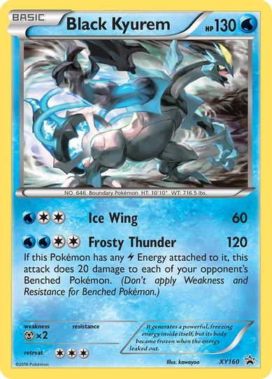 Black Kyurem XY160 [XY Promos]
