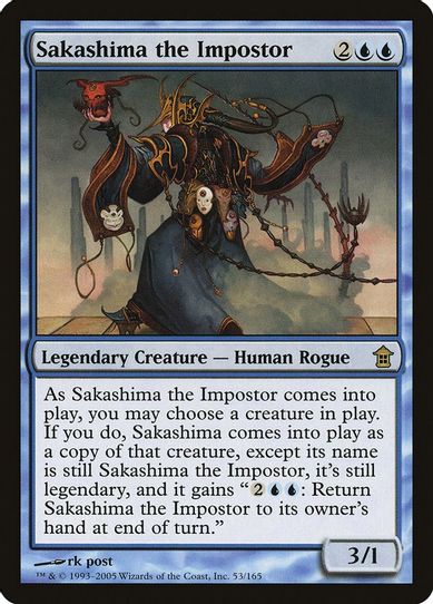 Sakashima the Impostor (53) [Saviors of Kamigawa]