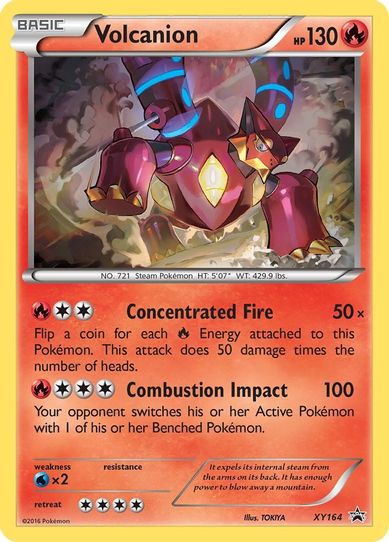 Volcanion XY164 [XY Promos]