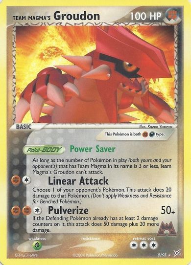 Team Magma's Groudon (EX Team Magma vs Team Aqua) (9/203) [Deck Exclusives]