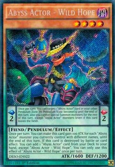 Abyss Actor - Wild Hope (DESO-EN022) [Destiny Soldiers]