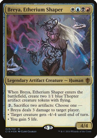 Breya, Etherium Shaper (Commander ) (29) [Oversize Cards]