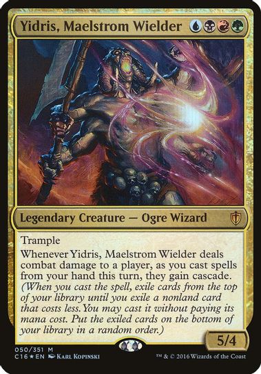 Yidris, Maelstrom Wielder (Commander ) (50) [Oversize Cards]