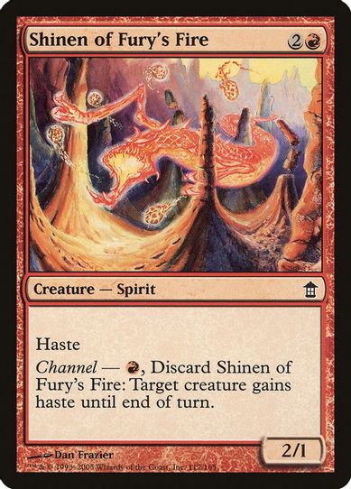 Shinen of Fury's Fire (112) [Saviors of Kamigawa]