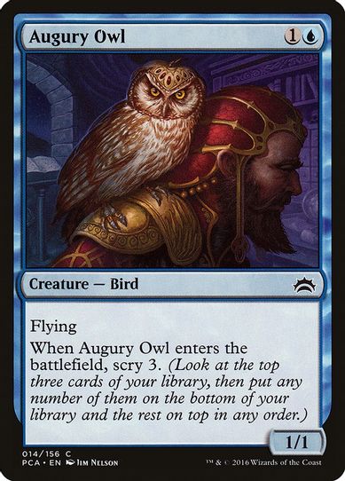 Augury Owl (14) [Planechase Anthology]