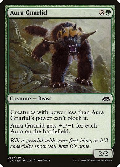 Aura Gnarlid (55) [Planechase Anthology]