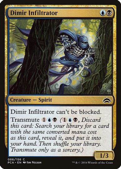 Dimir Infiltrator (86) [Planechase Anthology]