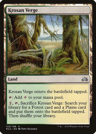 Krosan Verge (123) [Planechase Anthology]