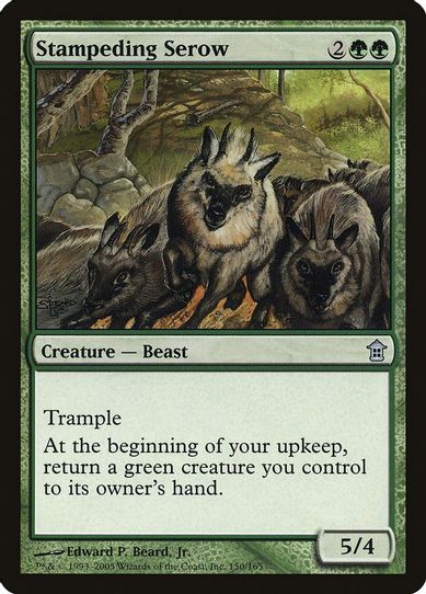 Stampeding Serow (150) [Saviors of Kamigawa]