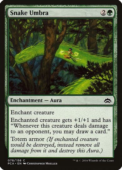 Snake Umbra (78) [Planechase Anthology]