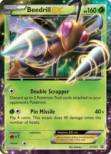 Beedrill EX XY157 [XY Promos]