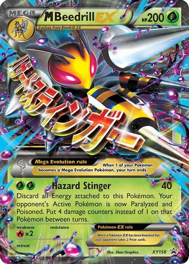 M Beedrill EX [XY Promos]
