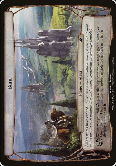 Bant (Planechase Anthology) [Oversize Cards]