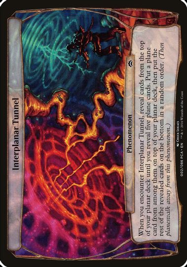 Interplanar Tunnel (Planechase Anthology) (2) [Oversize Cards]