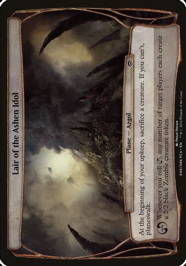 Lair of the Ashen Idol (Planechase Anthology) [Oversize Cards]