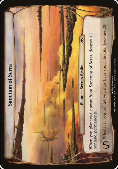 Sanctum of Serra (Planechase Anthology) [Oversize Cards]